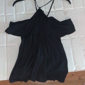 Silky dress top